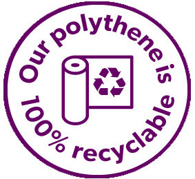 100% Recyclable logo